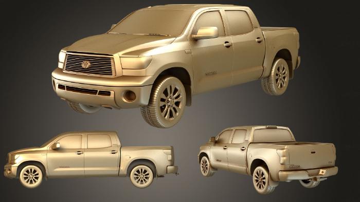 نموذج ثلاثي الأبعاد لآلة CNC السيارات والنقل تويوتا تندرا كروماكس 2011