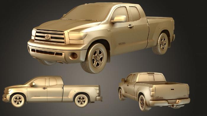 نموذج ثلاثي الأبعاد لآلة CNC السيارات والنقل تويوتا تندرا دبل كاب 2011