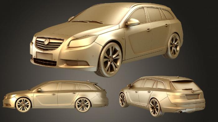 نموذج ثلاثي الأبعاد لآلة CNC السيارات والنقل فوكسهول إنسيجنيا سبورتس تورر 2013