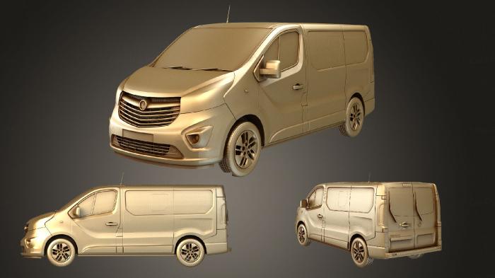 نموذج ثلاثي الأبعاد لآلة CNC السيارات والنقل فوكسهول فيفارو 2015