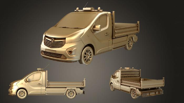 نموذج ثلاثي الأبعاد لآلة CNC السيارات والنقل فوكسهول فيفارو تيبير 2014