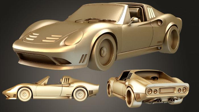نموذج ثلاثي الأبعاد لآلة CNC السيارات والنقل Veloce GTS 8 3D من Assetto Corsa