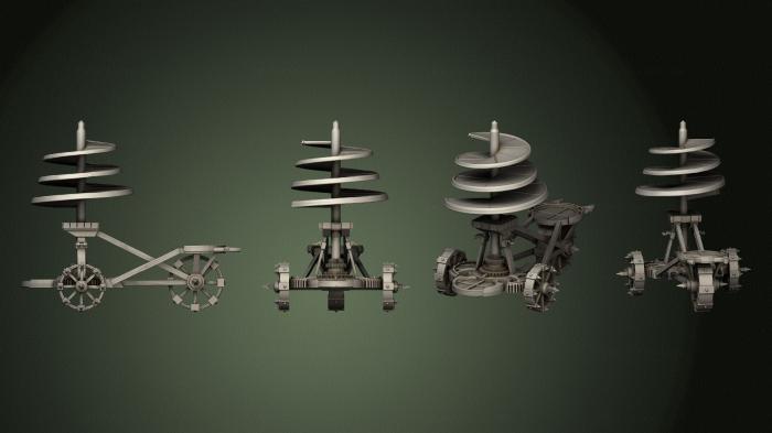 نموذج ثلاثي الأبعاد لآلة CNC السيارات والنقل 