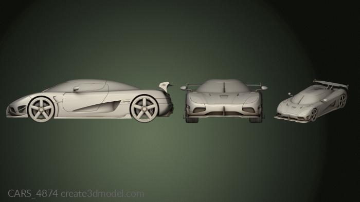Cars and transport (CARS_4874) 3D model for CNC machine