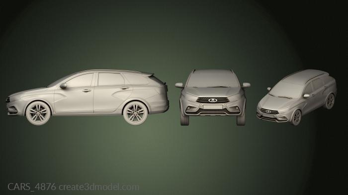 Cars and transport (CARS_4876) 3D model for CNC machine