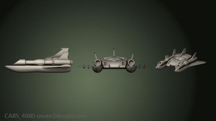 Cars and transport (CARS_4880) 3D model for CNC machine