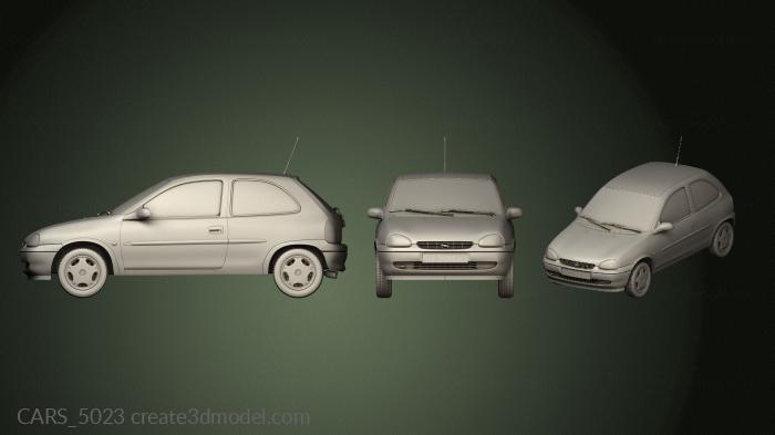 Cars and transport (CARS_5023) 3D model for CNC machine