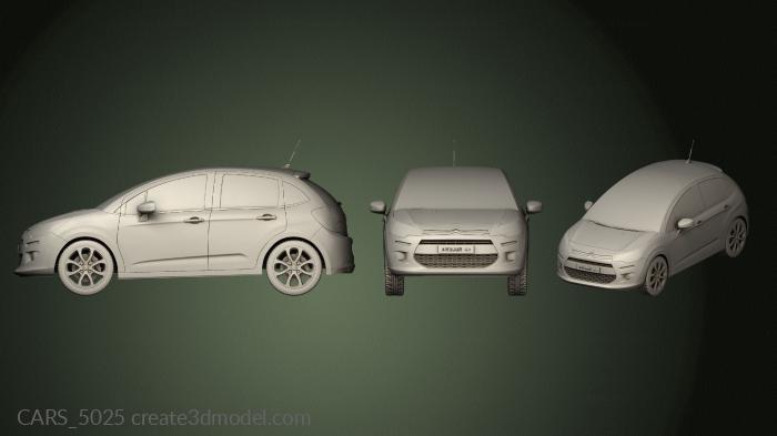 Cars and transport (CARS_5025) 3D model for CNC machine