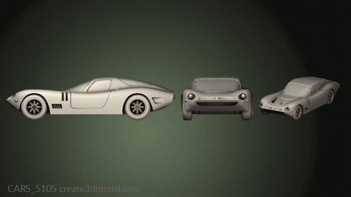 Cars and transport (CARS_5105) 3D model for CNC machine