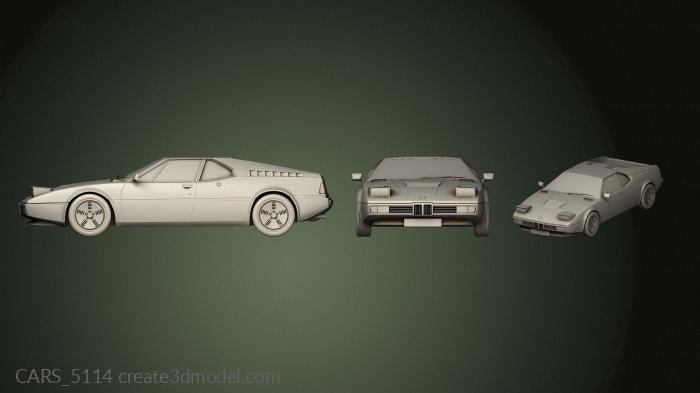 Cars and transport (CARS_5114) 3D model for CNC machine