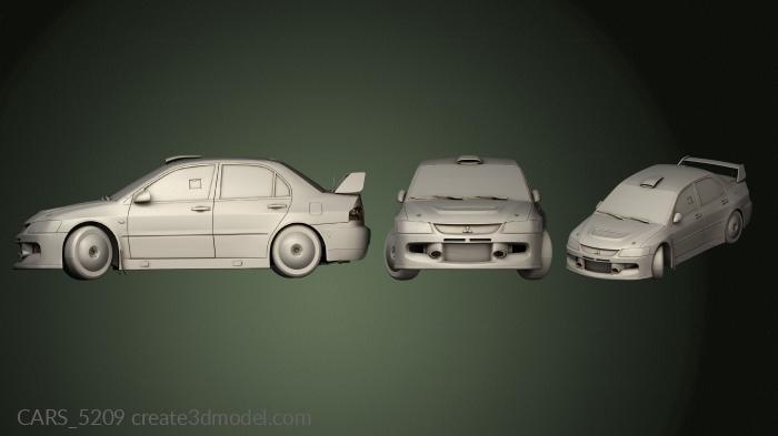 Cars and transport (CARS_5209) 3D model for CNC machine