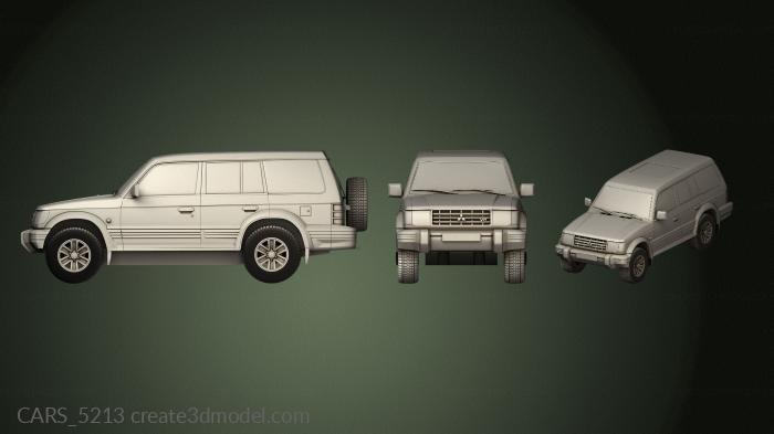Cars and transport (CARS_5213) 3D model for CNC machine