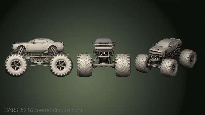 Cars and transport (CARS_5216) 3D model for CNC machine