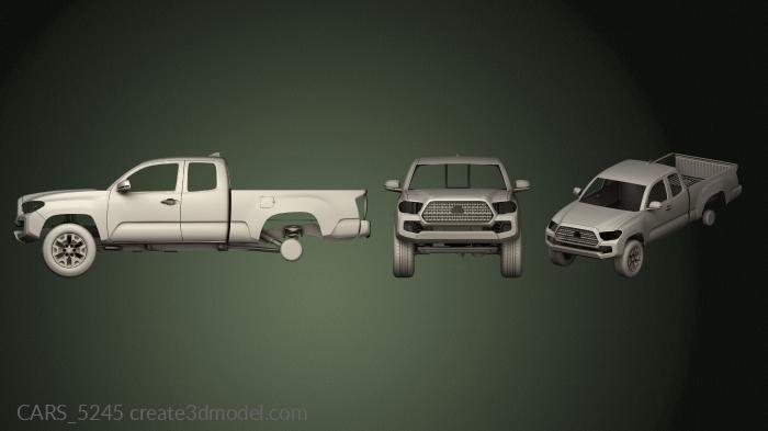 Cars and transport (CARS_5245) 3D model for CNC machine