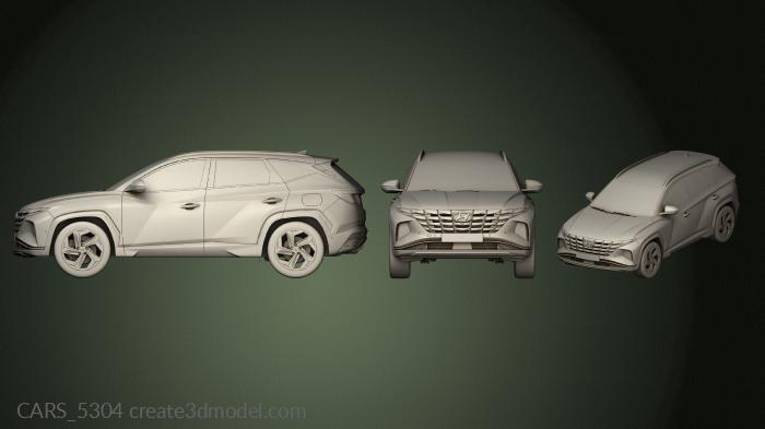 نموذج ثلاثي الأبعاد لآلة CNC السيارات والنقل 