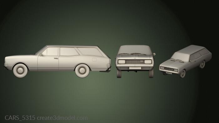 Cars and transport (CARS_5315) 3D model for CNC machine