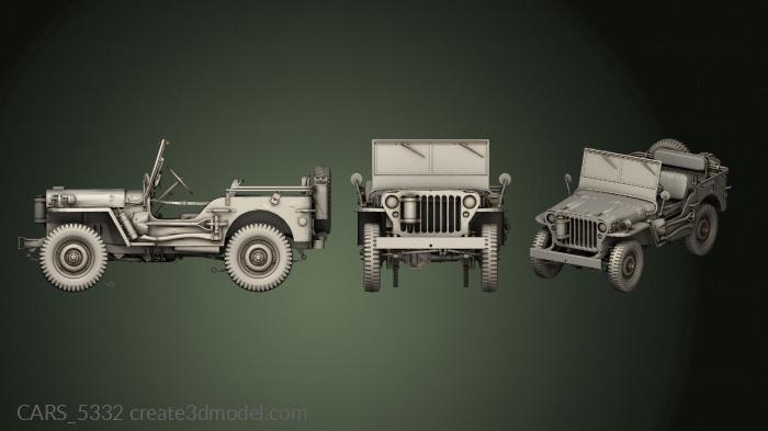 Cars and transport (CARS_5332) 3D model for CNC machine