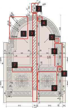 Gates (CV_0127) 3D model for CNC machine