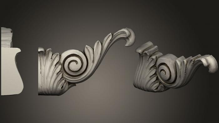 Carved Decors (CARVD_0042) 3D model for CNC machine