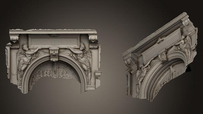 Carved furniture and interior items (CARVDM_0022) 3D model for CNC machine