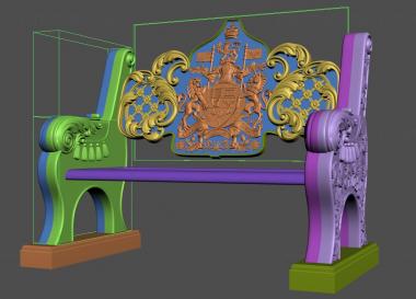 Sofas (DIV_0167) 3D model for CNC machine