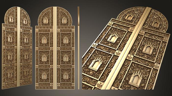 Doors (DVR_0404) 3D model for CNC machine
