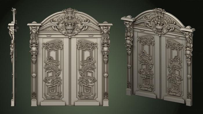 Doors (DVR_0413) 3D model for CNC machine