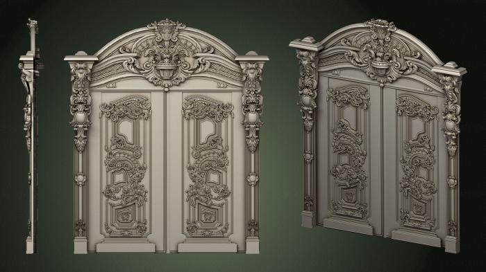 Doors (DVR_0414) 3D model for CNC machine