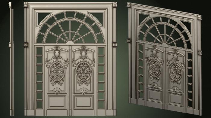 Doors (DVR_0428) 3D model for CNC machine