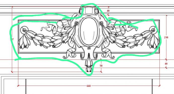 Doors (DVR_0449) 3D model for CNC machine