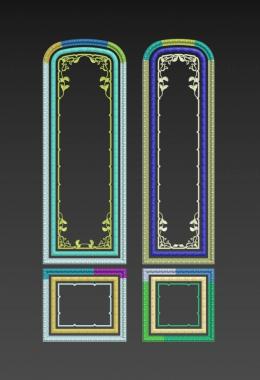 Doors (DVR_0455) 3D model for CNC machine