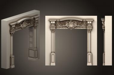 Doors (DVR_0468) 3D model for CNC machine