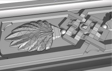 Door covers (DVN_0262) 3D model for CNC machine