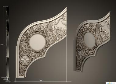 Door covers (DVN_0270) 3D model for CNC machine