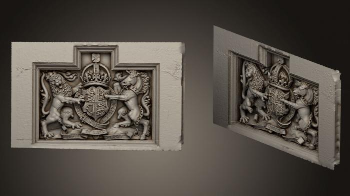 Coat of arms (GR_0382) 3D model for CNC machine