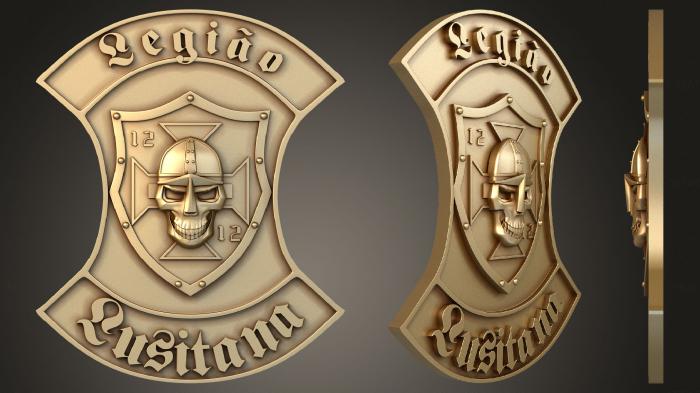 Coat of arms (GR_0403) 3D model for CNC machine