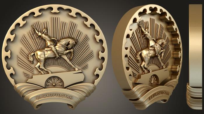 Coat of arms (GR_0415) 3D model for CNC machine