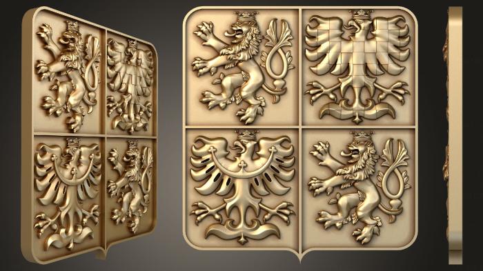 Emblems (GR_0429) 3D model for CNC machine