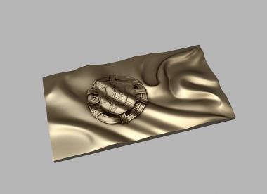 Coat of arms (GR_0431) 3D model for CNC machine