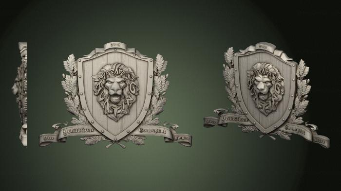 Emblems (GR_0474) 3D model for CNC machine