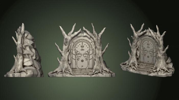 High reliefs and bas-reliefs of fantasy (GRLFF_0121) 3D model for CNC machine
