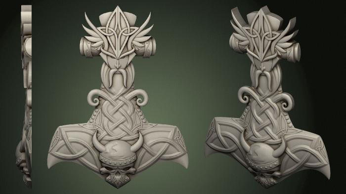 High reliefs and bas-reliefs of fantasy (GRLFF_0154) 3D model for CNC machine
