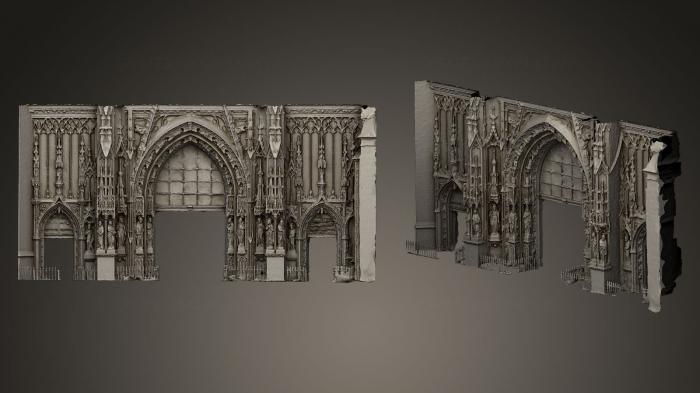 High reliefs and bas-reliefs, historical and religious (GRLFH_0265) 3D model for CNC machine