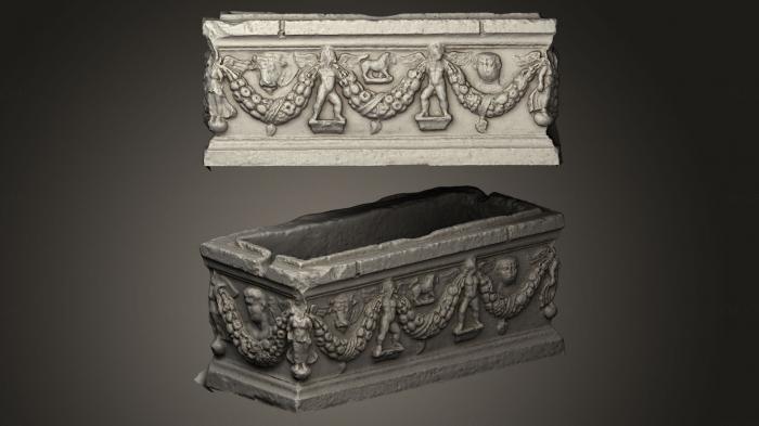 High reliefs and bas-reliefs, historical and religious (GRLFH_0363) 3D model for CNC machine