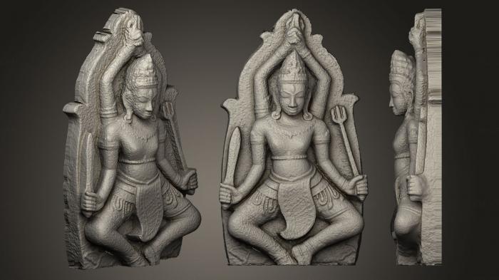 High reliefs and bas-reliefs, historical and religious (GRLFH_0389) 3D model for CNC machine