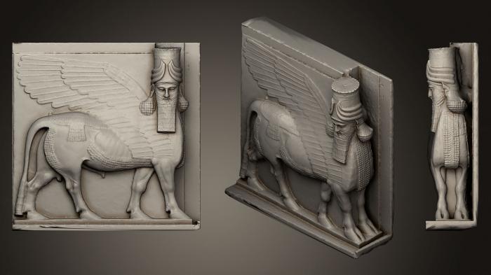 High reliefs and bas-reliefs, historical and religious (GRLFH_0440) 3D model for CNC machine