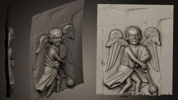 High reliefs and bas-reliefs, historical and religious (GRLFH_0453) 3D model for CNC machine