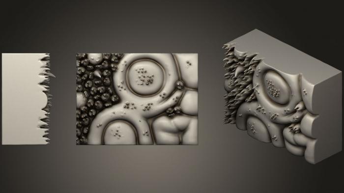High reliefs and bas-reliefs, historical and religious (GRLFH_0478) 3D model for CNC machine