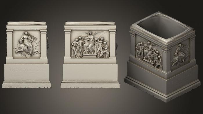 High reliefs and bas-reliefs, historical and religious (GRLFH_0486) 3D model for CNC machine