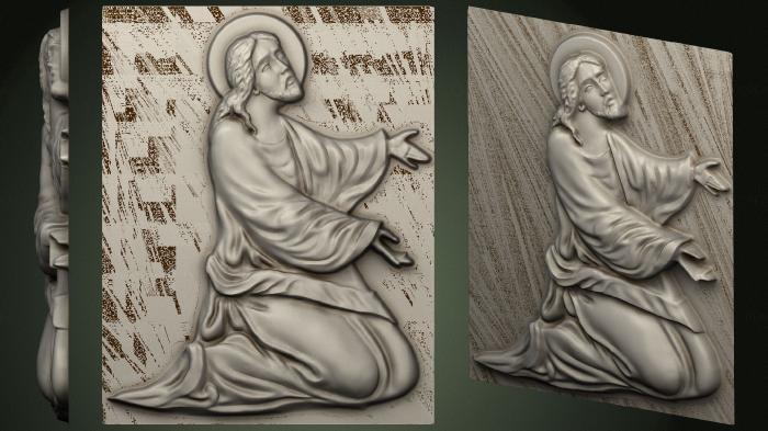 High reliefs and bas-reliefs, historical and religious (GRLFH_0541) 3D model for CNC machine